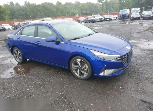 5NPLP4AG7NH075591 2022 2022 Hyundai Elantra- Limited 1