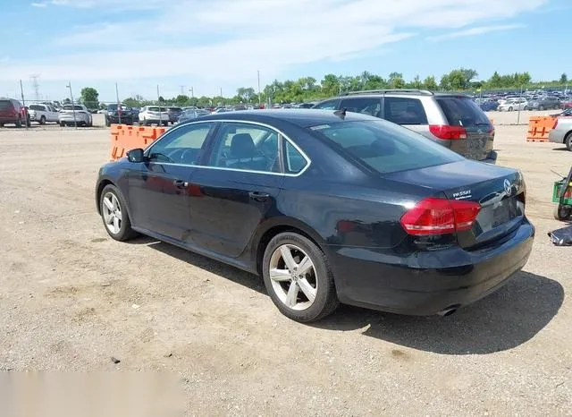 1VWBH7A31DC012727 2013 2013 Volkswagen Passat- 2-5L Se 3