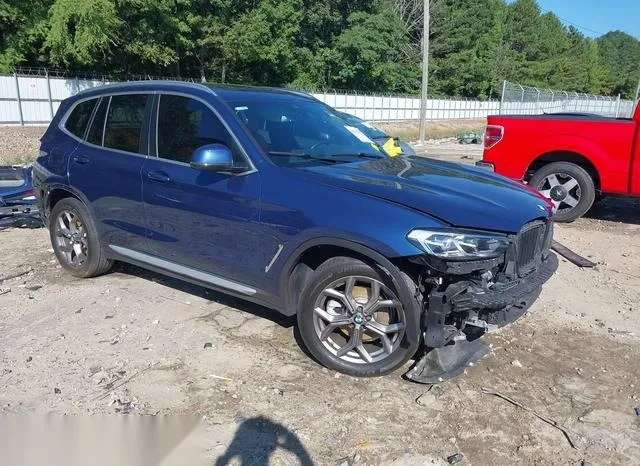 5UX53DP0XN9J11702 2022 2022 BMW X3- Xdrive30I 1