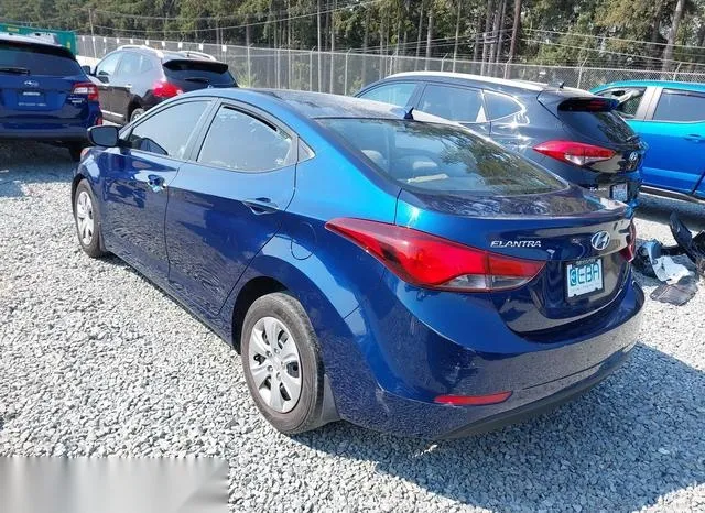 5NPDH4AEXGH682930 2016 2016 Hyundai Elantra- SE 3