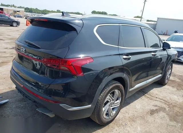 5NMS34AJ0NH419293 2022 2022 Hyundai Santa Fe- Sel 4