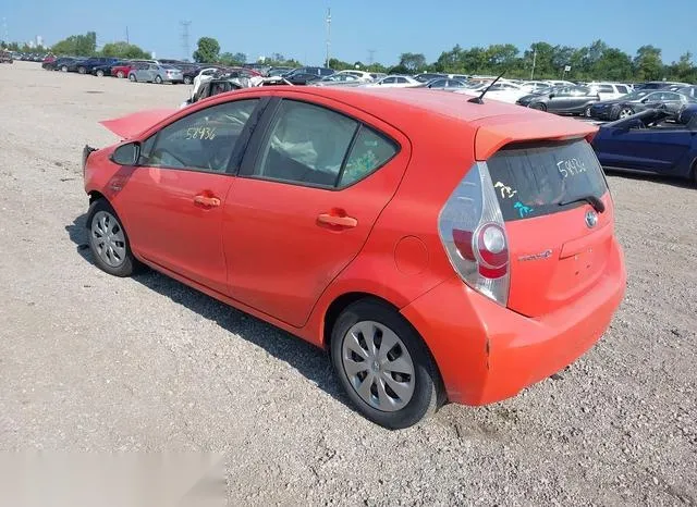 JTDKDTB35C1003674 2012 2012 Toyota Prius- C Two 3