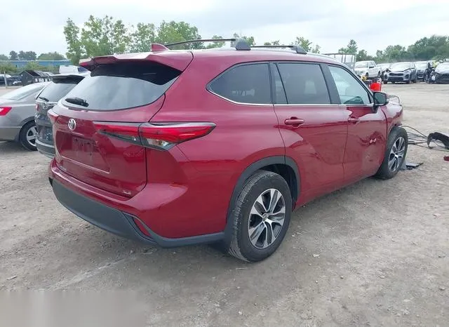 5TDKDRAH5PS007426 2023 2023 Toyota Highlander- Xle 4