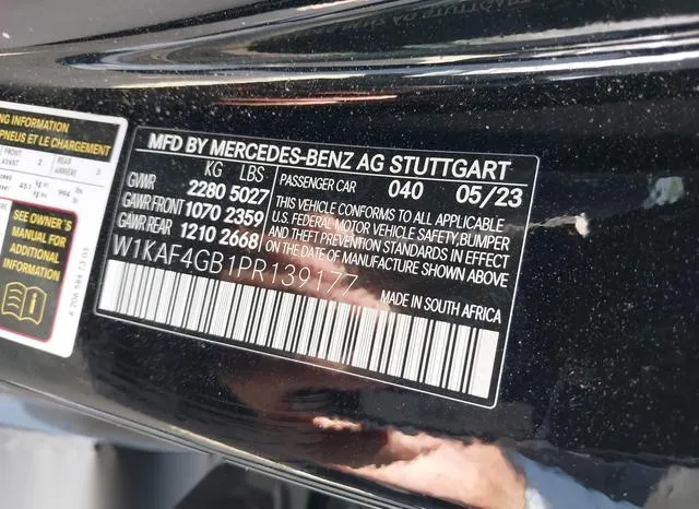 W1KAF4GB1PR139177 2023 2023 Mercedes-Benz C 300- Sedan 9