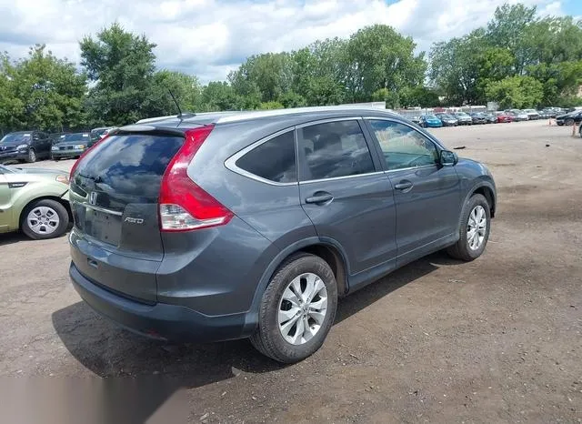 2HKRM4H74DH624106 2013 2013 Honda CR-V- Ex-L 4