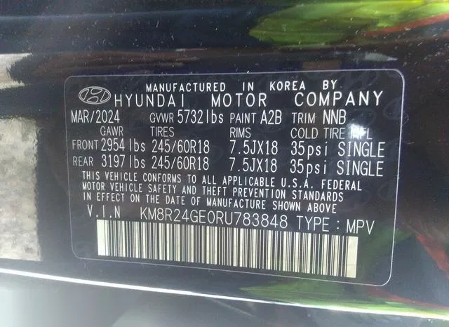 KM8R24GE0RU783848 2024 2024 Hyundai Palisade- Sel 9