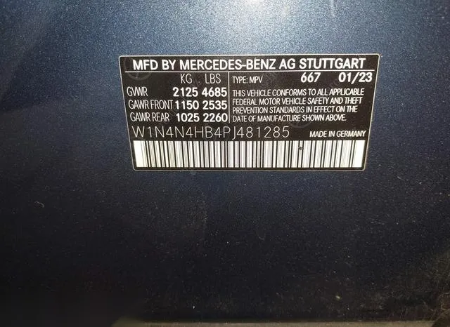 W1N4N4HB4PJ481285 2023 2023 Mercedes-Benz GLA 250- 4Matic 9