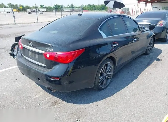 JN1BV7AP0EM682718 2014 2014 Infiniti Q50- Sport 4