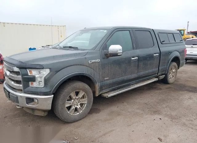 1FTFW1EG8FFA10673 2015 2015 Ford F-150- Lariat 2