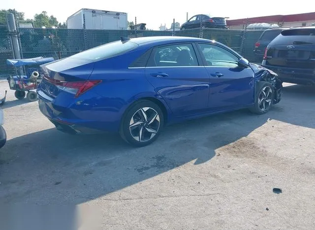 5NPLN4AGXNH081617 2022 2022 Hyundai Elantra- Sel 4