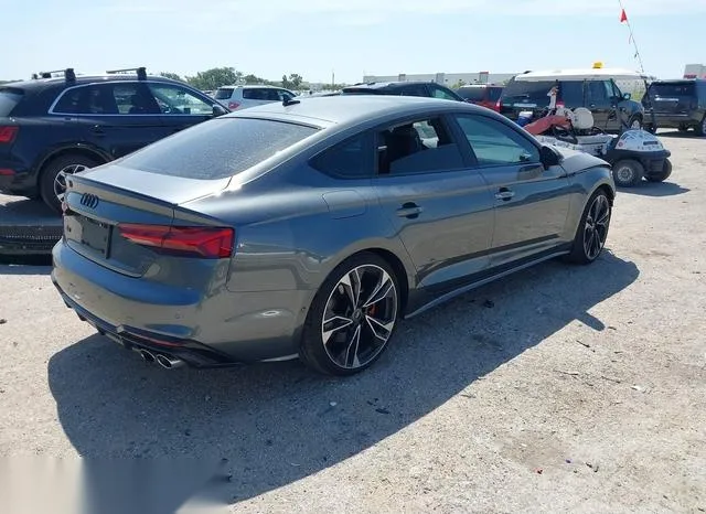 WAUB4CF59NA020926 2022 2022 Audi S5- Sportback Prestige Tfsi 4