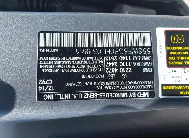 55SWF6GB0FU033866 2015 2015 Mercedes-Benz C 400- 4Matic 9