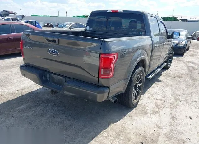 1FTEW1CP4GKD51592 2016 2016 Ford F-150- Lariat 4