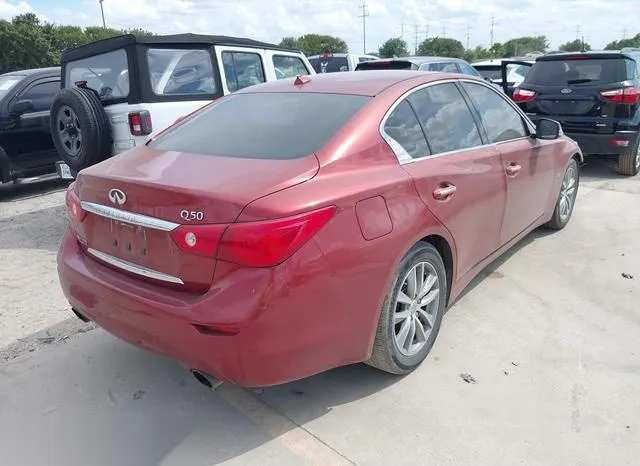 JN1BV7AP5EM686585 2014 2014 Infiniti Q50- Premium/Sport 4