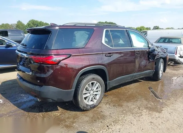 1GNERHKW8NJ108922 2022 2022 Chevrolet Traverse- Fwd Lt Leather 4