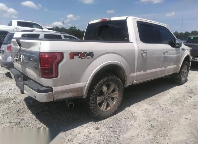 1FTEW1EF5HFC18306 2017 2017 Ford F-150- Platinum 4