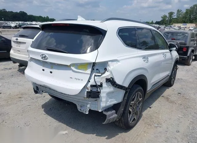 KM8S3DA16MU002764 2021 2021 Hyundai Santa Fe- Hybrid Sel Pre 4