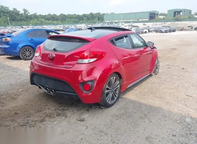 KMHTC6AE5HU308542 2017 2017 Hyundai Veloster- Turbo 4