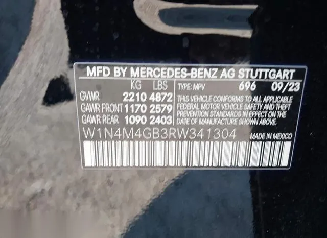 W1N4M4GB3RW341304 2024 2024 Mercedes-Benz GLB-Class- GLB250 9