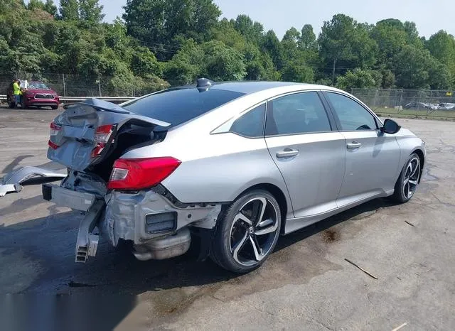 1HGCV1F34MA075873 2021 2021 Honda Accord- Sport 4