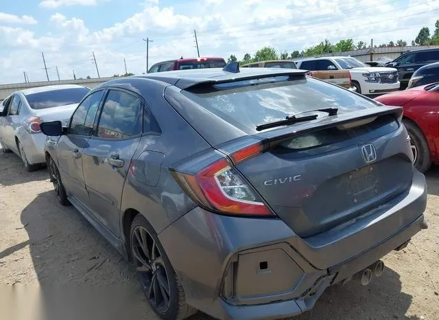 SHHFK7H49KU205601 2019 2019 Honda Civic- Sport 3