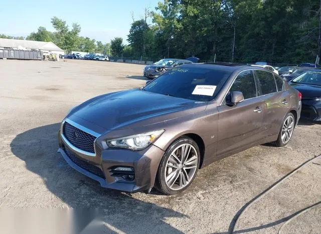 JN1BV7AR6FM398335 2015 2015 Infiniti Q50- Sport 2