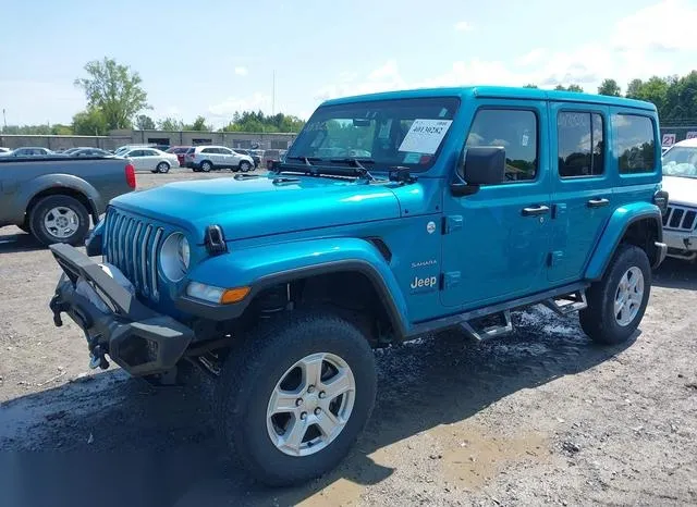 1C4HJXEG4KW611549 2019 2019 Jeep Wrangler- Unlimited Sahara 2