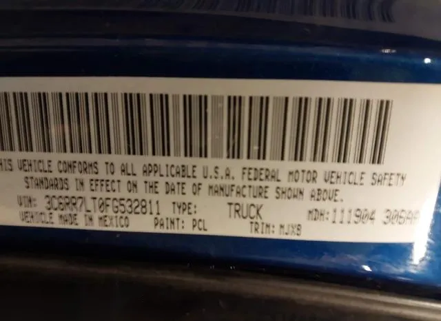 3C6RR7LT0FG532811 2015 2015 RAM 1500- Slt 9