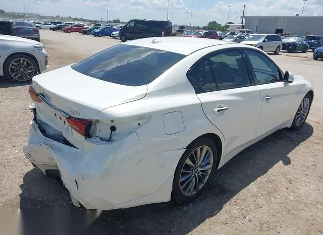 JN1EV7BP3PM511010 2023 2023 Infiniti Q50- Luxe 4