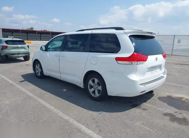 5TDKK3DC7CS192186 2012 2012 Toyota Sienna- Le V6 8 Passenger 3