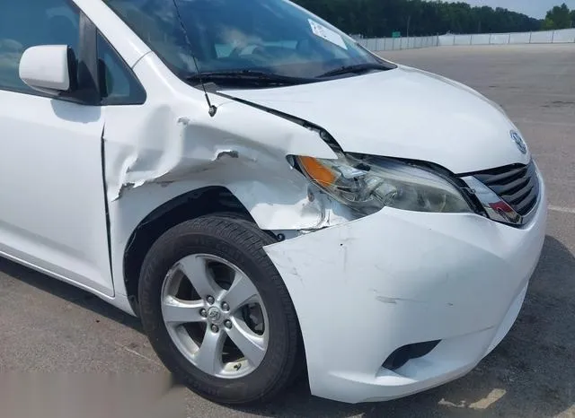 5TDKK3DC7CS192186 2012 2012 Toyota Sienna- Le V6 8 Passenger 6