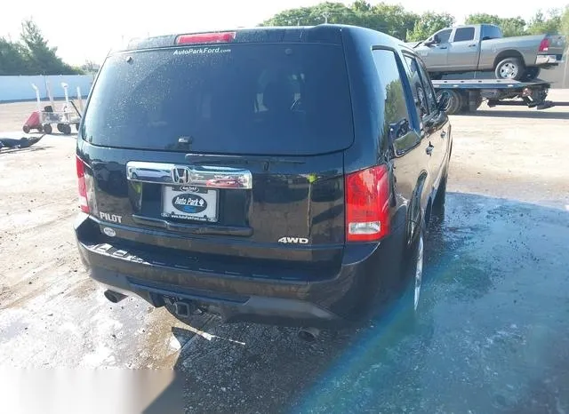 5FNYF4H7XDB085222 2013 2013 Honda Pilot- Ex-L 4