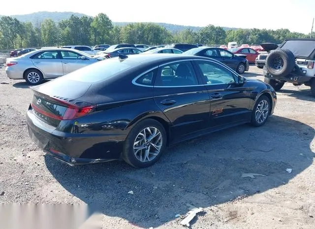 KMHL14JA7NA220449 2022 2022 Hyundai Sonata- Sel 4