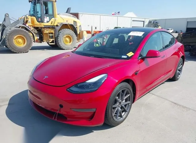 5YJ3E1EBXNF169708 2022 2022 Tesla Model 3- Long Range Dual M 2