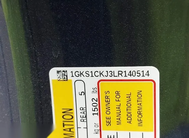 1GKS1CKJ3LR140514 2020 2020 GMC Yukon- 2Wd Denali 9