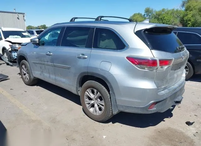 5TDJKRFH9FS214524 2015 2015 Toyota Highlander- Xle V6 3