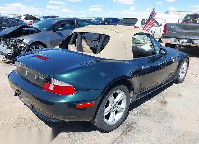 4USCH9345YLF86596 2000 2000 BMW Z3- 2-3 4