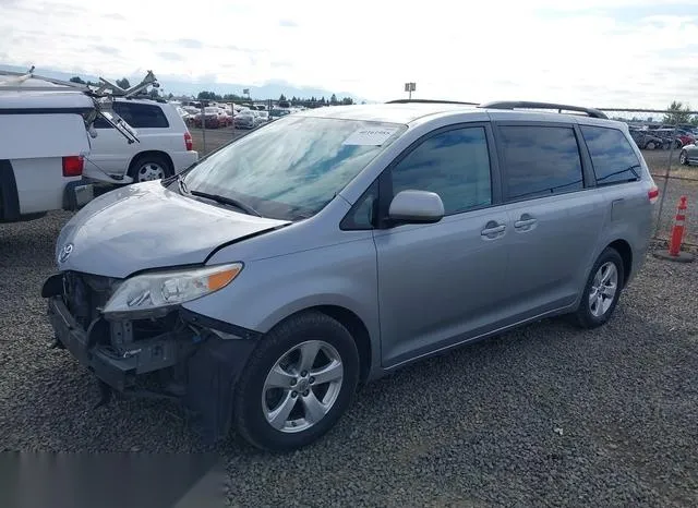 5TDKK3DC1DS375858 2013 2013 Toyota Sienna- Le V6 8 Passenger 2