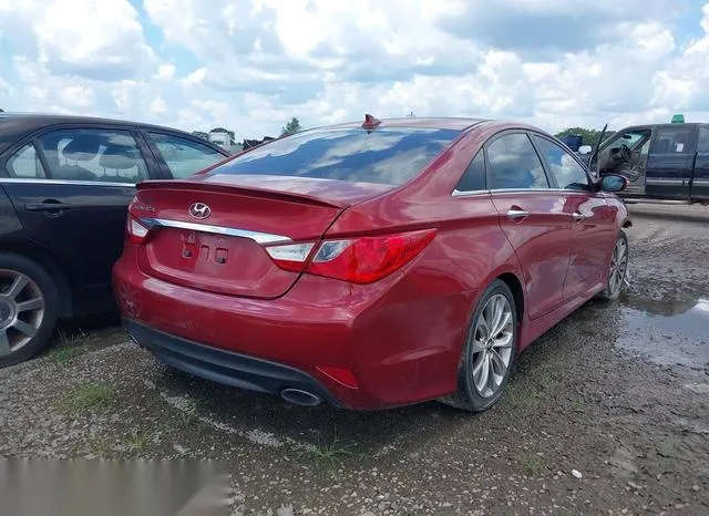 5NPEC4ACXEH875464 2014 2014 Hyundai Sonata- SE 4