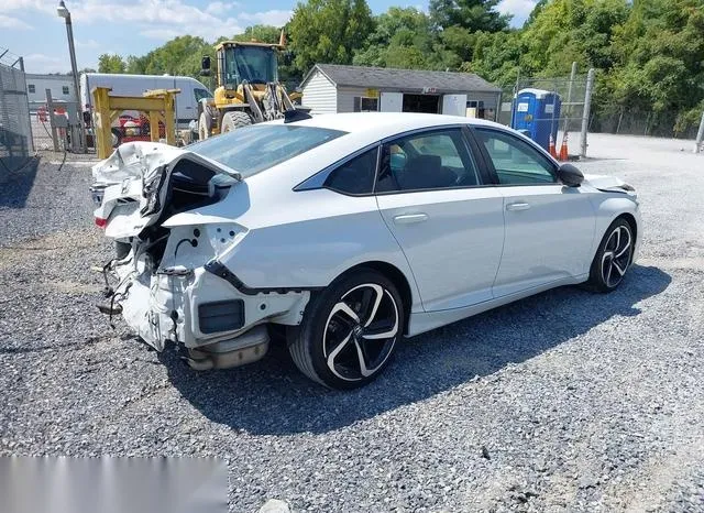 1HGCV1F31MA031149 2021 2021 Honda Accord- Sport 4