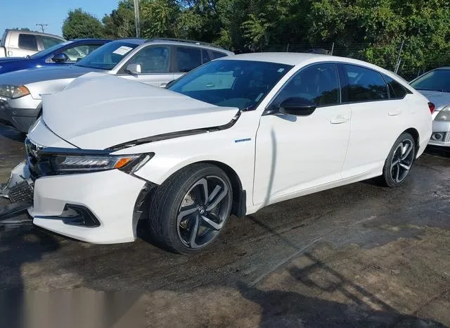 1HGCV3F25NA041476 2022 2022 Honda Accord- Hybrid Sport 2