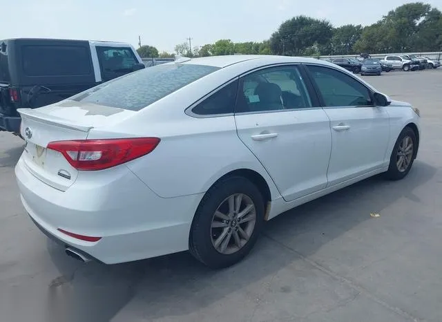 5NPE24AF3FH003285 2015 2015 Hyundai Sonata- SE 4