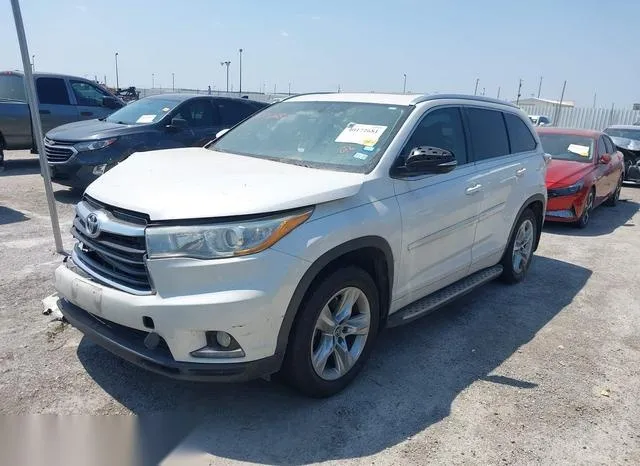 5TDYKRFH6GS125414 2016 2016 Toyota Highlander- Limited V6 2