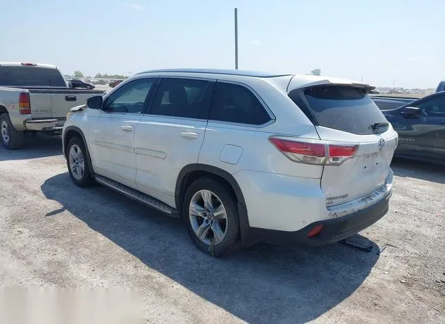 5TDYKRFH6GS125414 2016 2016 Toyota Highlander- Limited V6 3