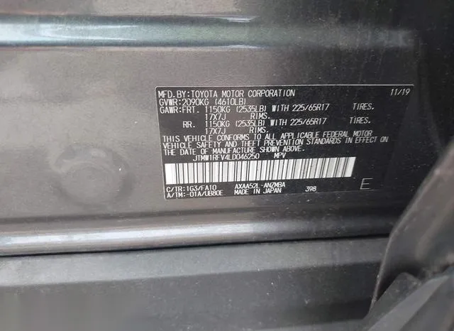 JTMW1RFV4LD046250 2020 2020 Toyota RAV4- Xle 9