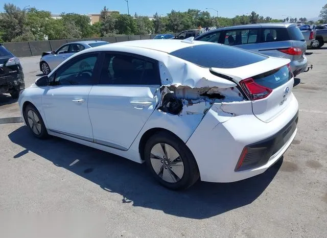 KMHC75LC7NU269166 2022 2022 Hyundai Ioniq- Hybrid SE 3