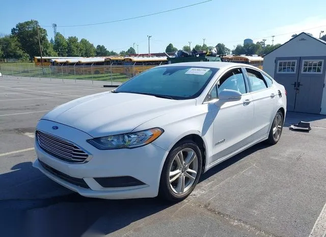 3FA6P0LU4JR178358 2018 2018 Ford Fusion- Hybrid SE 2