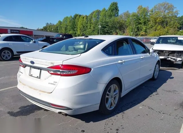 3FA6P0LU4JR178358 2018 2018 Ford Fusion- Hybrid SE 4