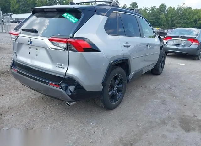 JTMEWRFV0LJ041139 2020 2020 Toyota RAV4- Hybrid Xse 4