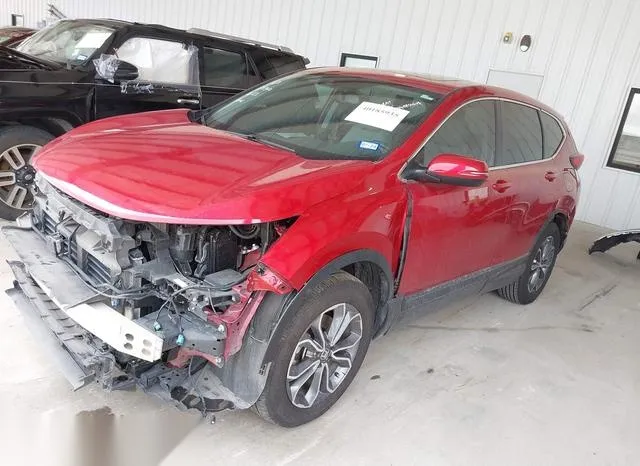 5J6RW2H88NA003817 2022 2022 Honda CR-V- Awd Ex-L 2